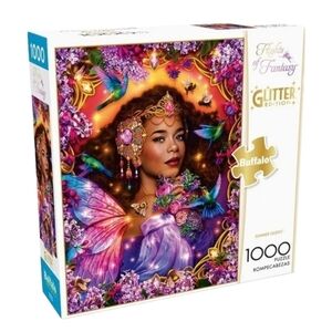 Buffalo Games Glitter Edition Flights of Fantasy Summer Queen 1000-Piece Puzzle